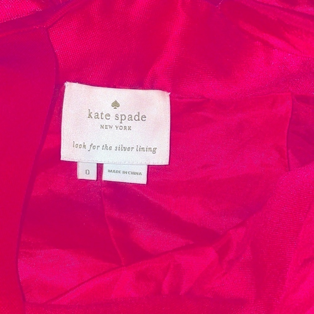 Kate Spade fancy meeting you open back bow dress View 5